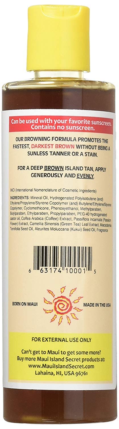 Maui Island Secret Browning Formula 8 Oz.