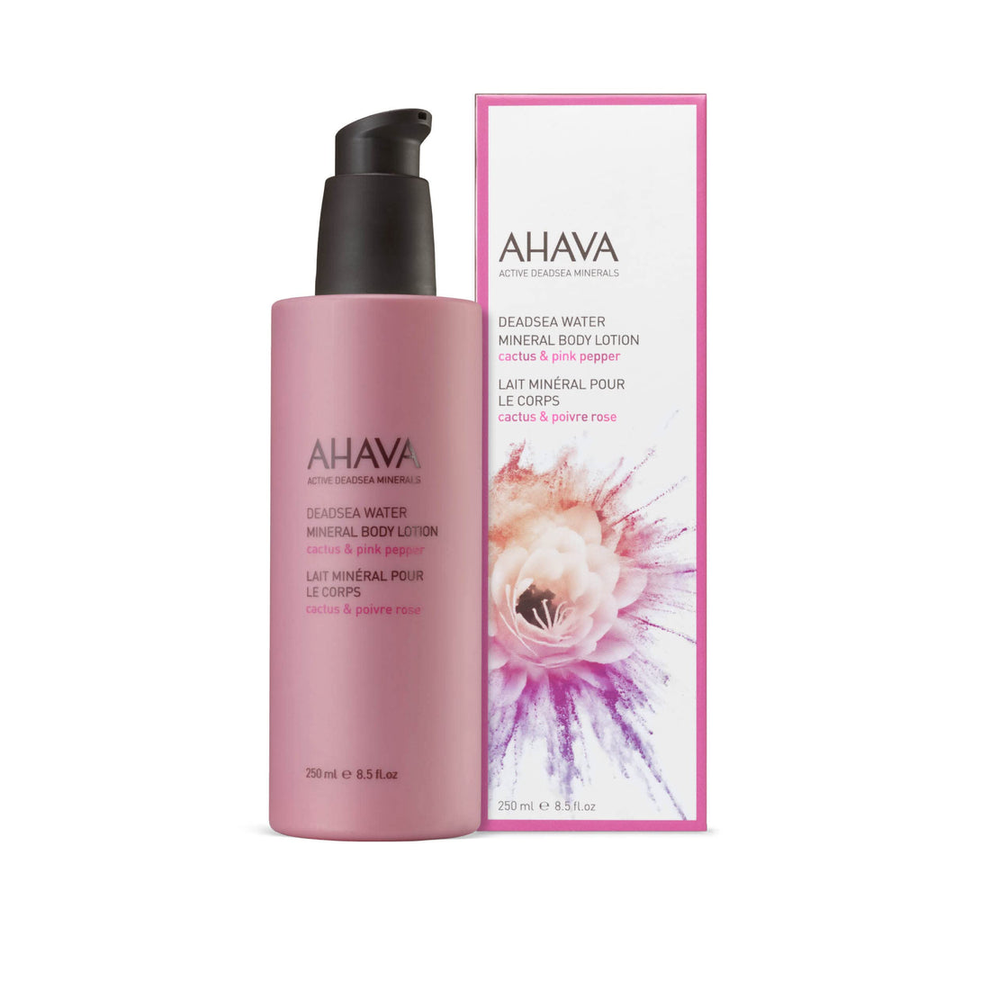 AHAVA Mineral Body Lotion cactus & pink pepper