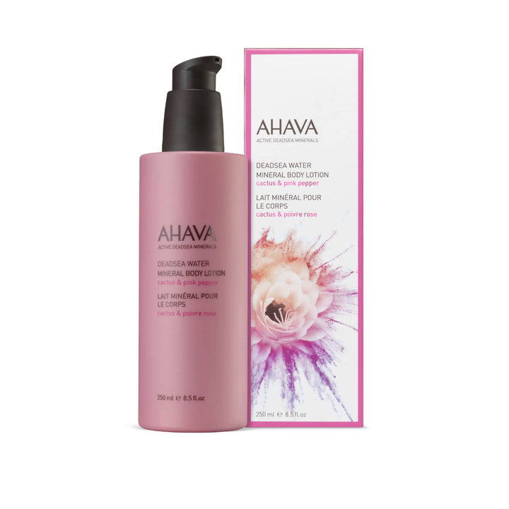 AHAVA Mineral Body Lotion cactus & pink pepper
