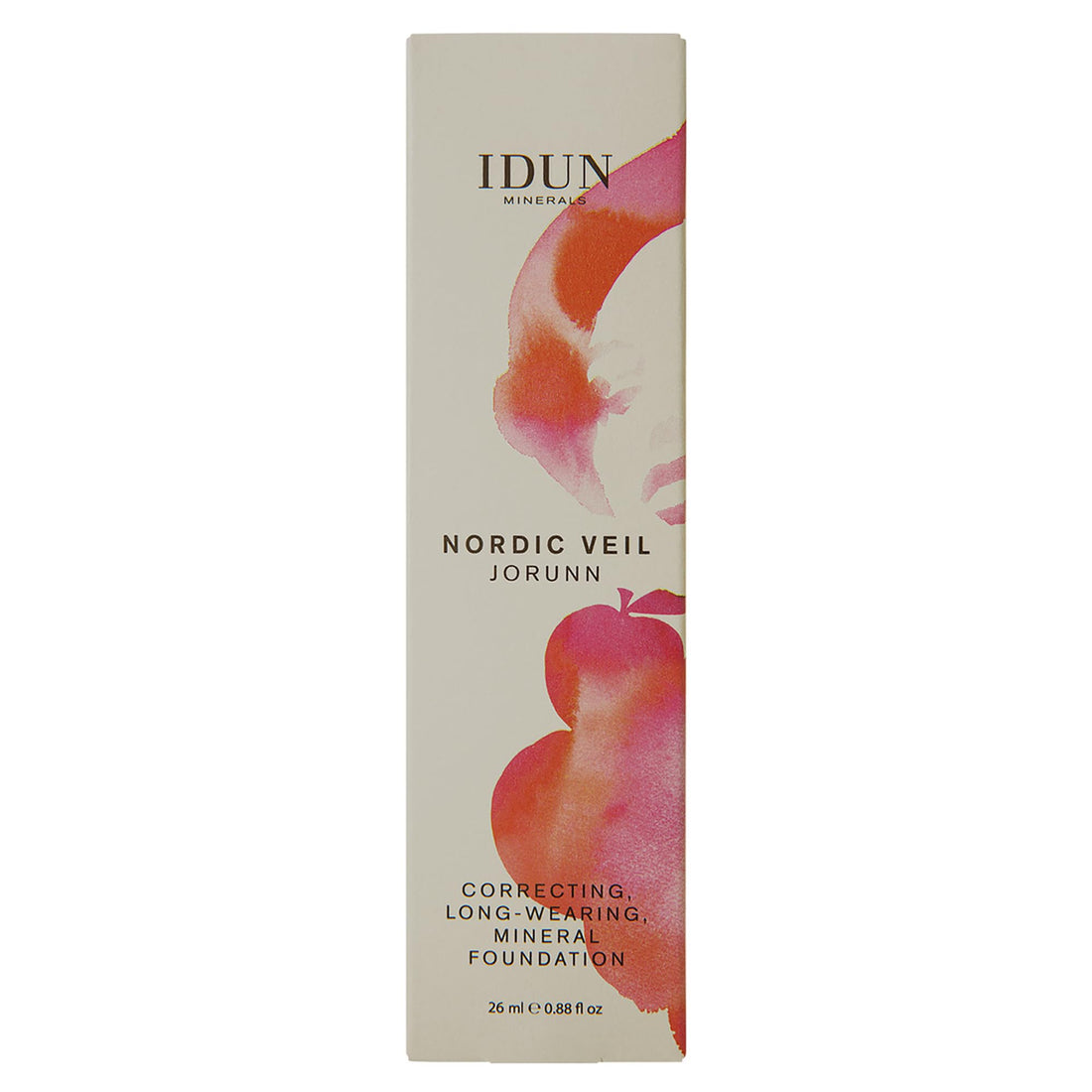 IDUN Minerals Liquid Foundation Nordic Veil, Jorunn - Full Coverage, Long Lasting - Matte Finish - For Normal to Oily Skin, Purified Minerals, Safe for Sensitive Skin - Extra Light Neutral, 0.87 oz