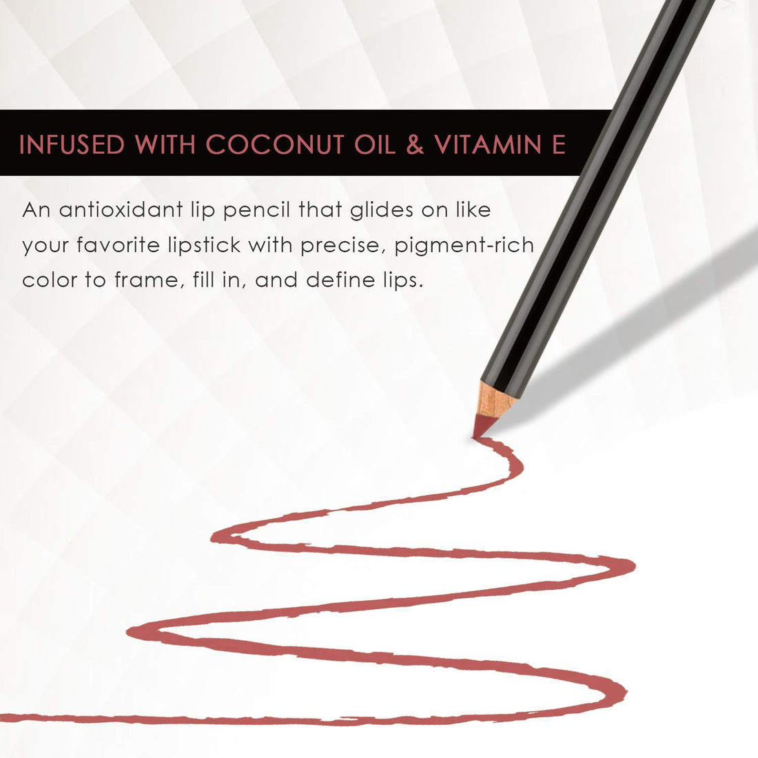 Bodyography Lip Pencil, Heatherberry, 0.04 Ounce