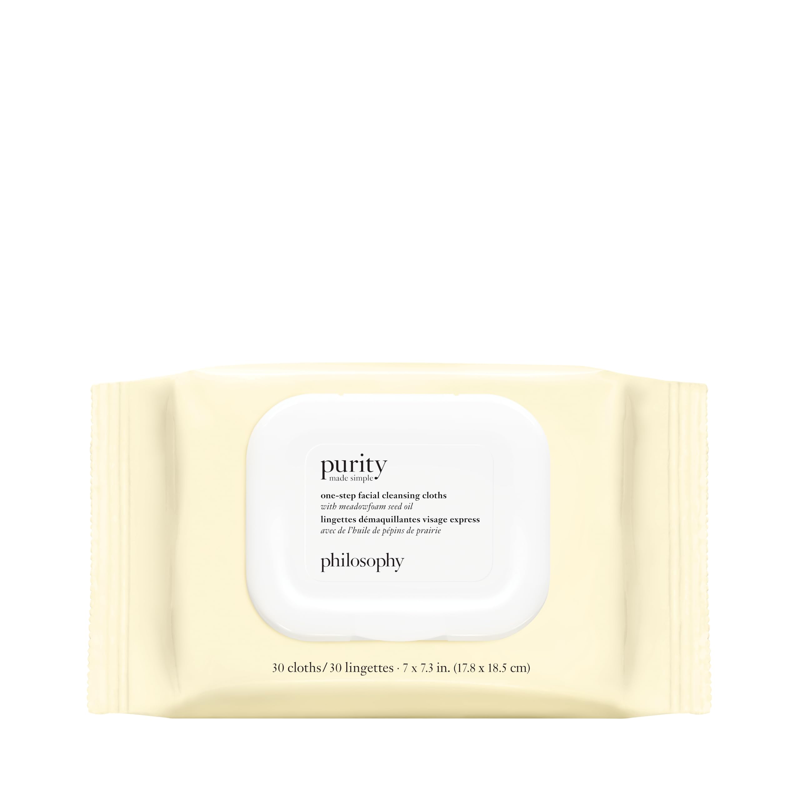 Philosophy Purity Made Simple Facial Cleansing Cloths, 30 Count