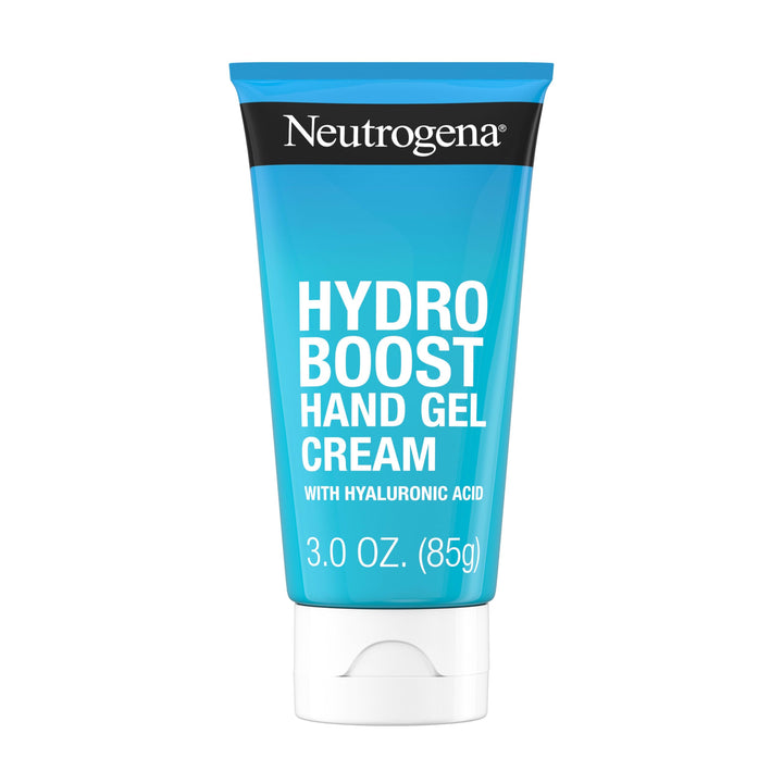 Neutrogena Hydro Boost Hydrating Hand Gel Cream with Hyaluronic Acid for Instantly Quenched, Soft & Supple Hands, Lightweight, Non-Greasy & Quick Absorbing Hand Lotion, Travel Size, 3 Oz