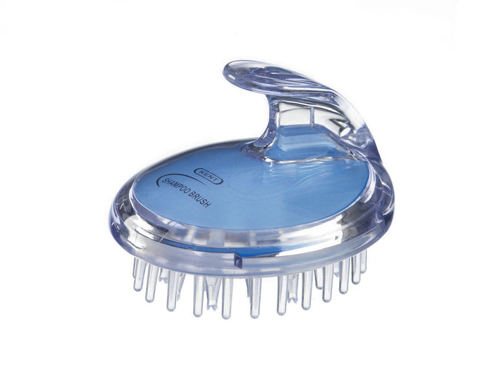 Kent Unique Waterproof Scalp Massage Shampoo Brush, Blue