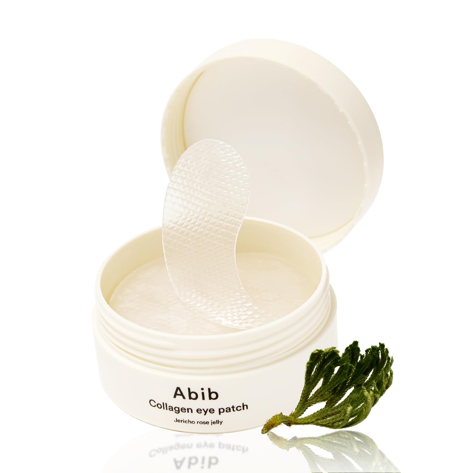 Abib Collagen Eye Patch Jericho Rose Jelly 60 Patches, Korean Under Eye Patches for Puffy Eyes and Dark Circles, Anti-Wrinkle, Collagen, Caffeine, Niacinamide, Ceramide, Antioxidant, Skin Care