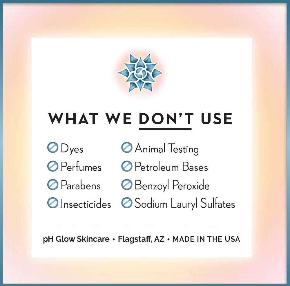 daily exfoliating face wash 100% pure natural enzymes exfoliate to brighten and reveal your best face. antiaging, ph balanced, purifying cleanser. no paraben or sls. fragrance free for sensitive skin