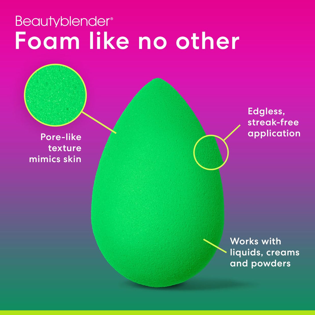 Beautyblender® | Once Upon a Blend Beauty Blender Set | Blend & Store Set Includes 1 Makeup Sponge and 1 Nest