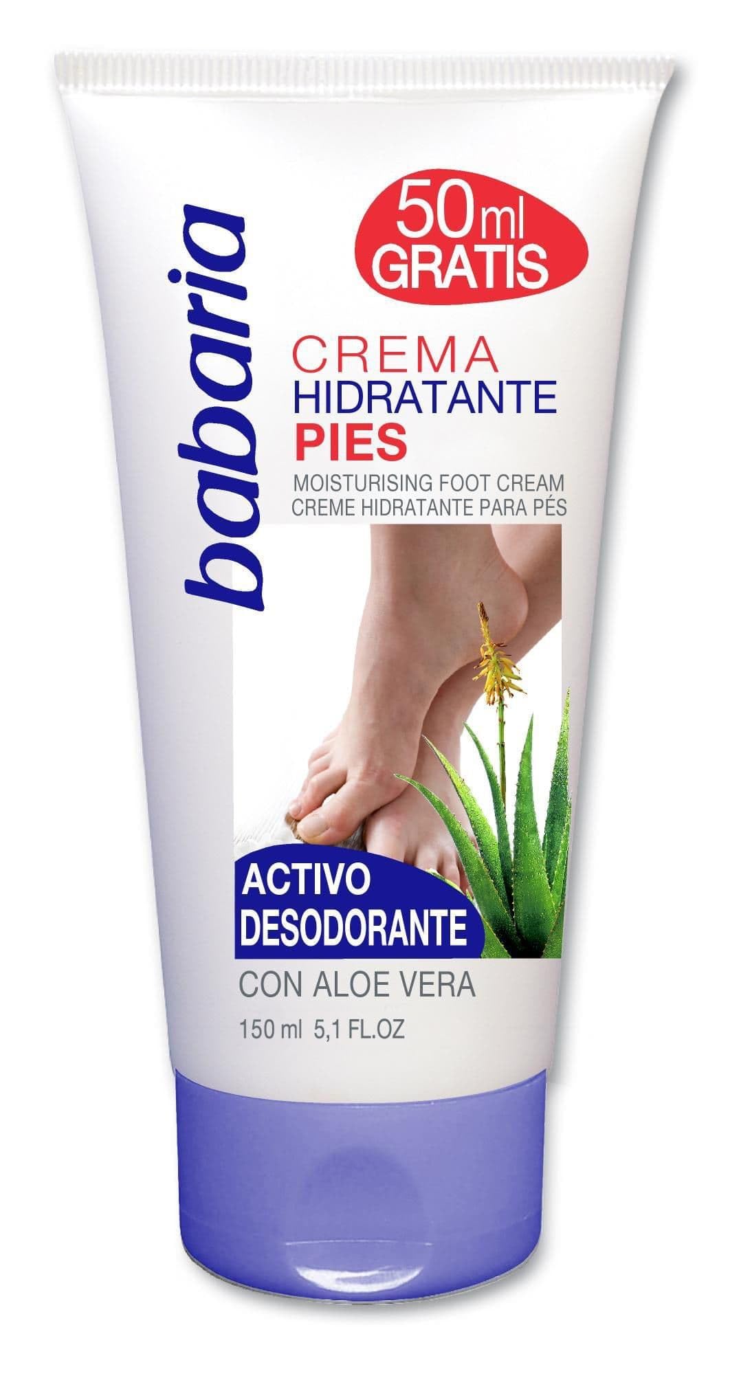 Babaria Foot Cream Moisturizing 150ml