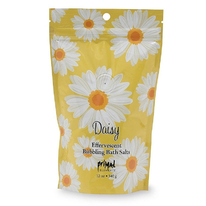 Primal Elements Daisy Bubbling Bath Salts, 12 Ounce