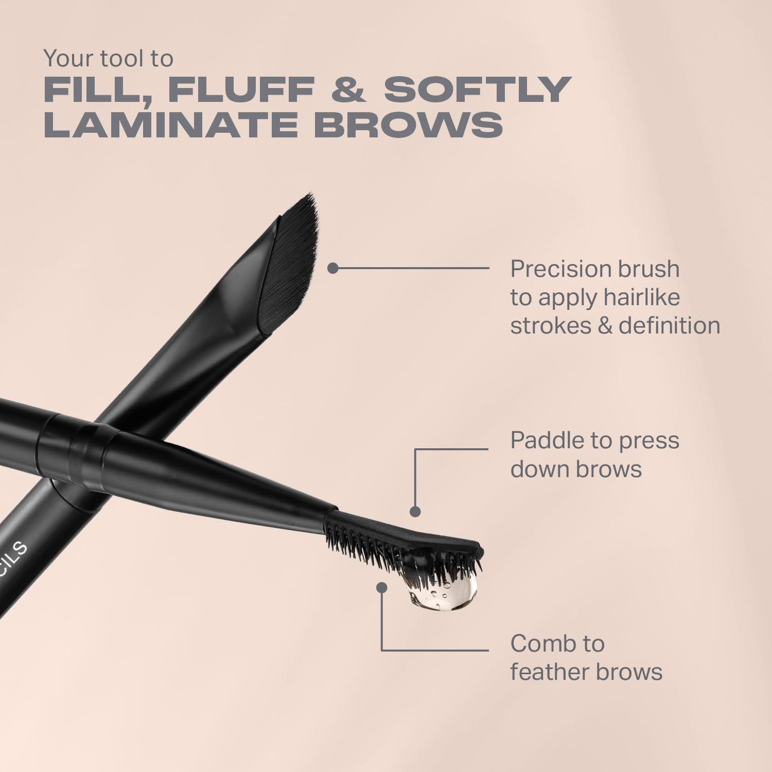 Morphe High Archiever Everyday Essentials Brow Kit - Precision Micro Eyebrow Pencil, Tinted Sculpting Brow Wax & 3-in-1 Brush for Shaping, Filling & Defining - Java (3 Count)