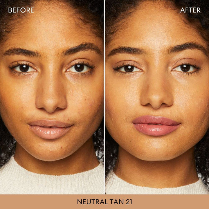 Original Liquid Mineral Foundation Broad Spectrum Spf 20 Neutral Tan 21, 1.0 Ounce