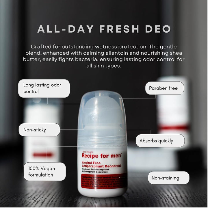 Recipe for Men Antiperspirant Deodorant, 2 fl.oz.