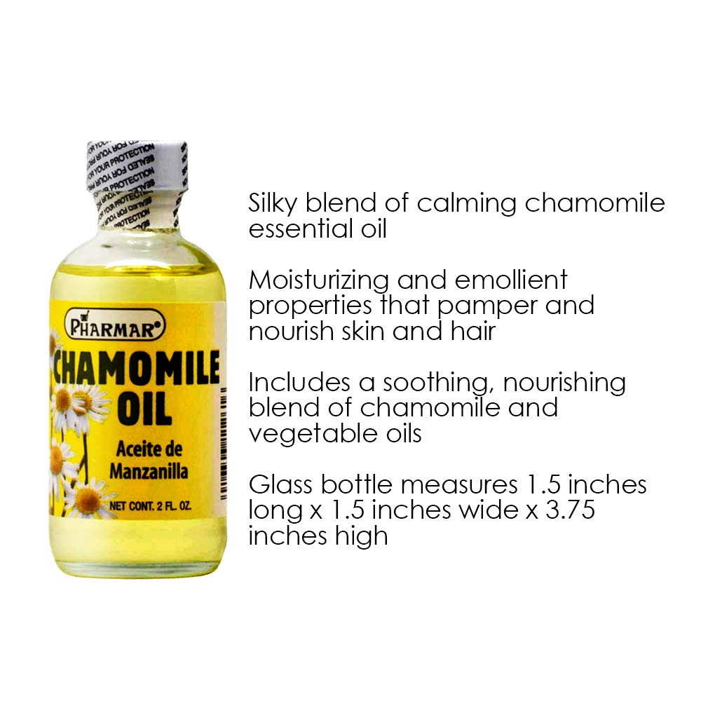Aceite De Manzanilla 2 Oz. Chamomile Oil by Pharmar