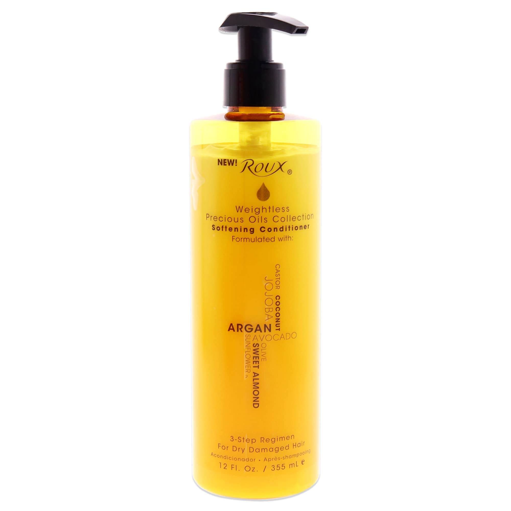 Roux Weightless Precious Oils Softening Conditioner by Roux for Unisex - 12 oz Conditioner