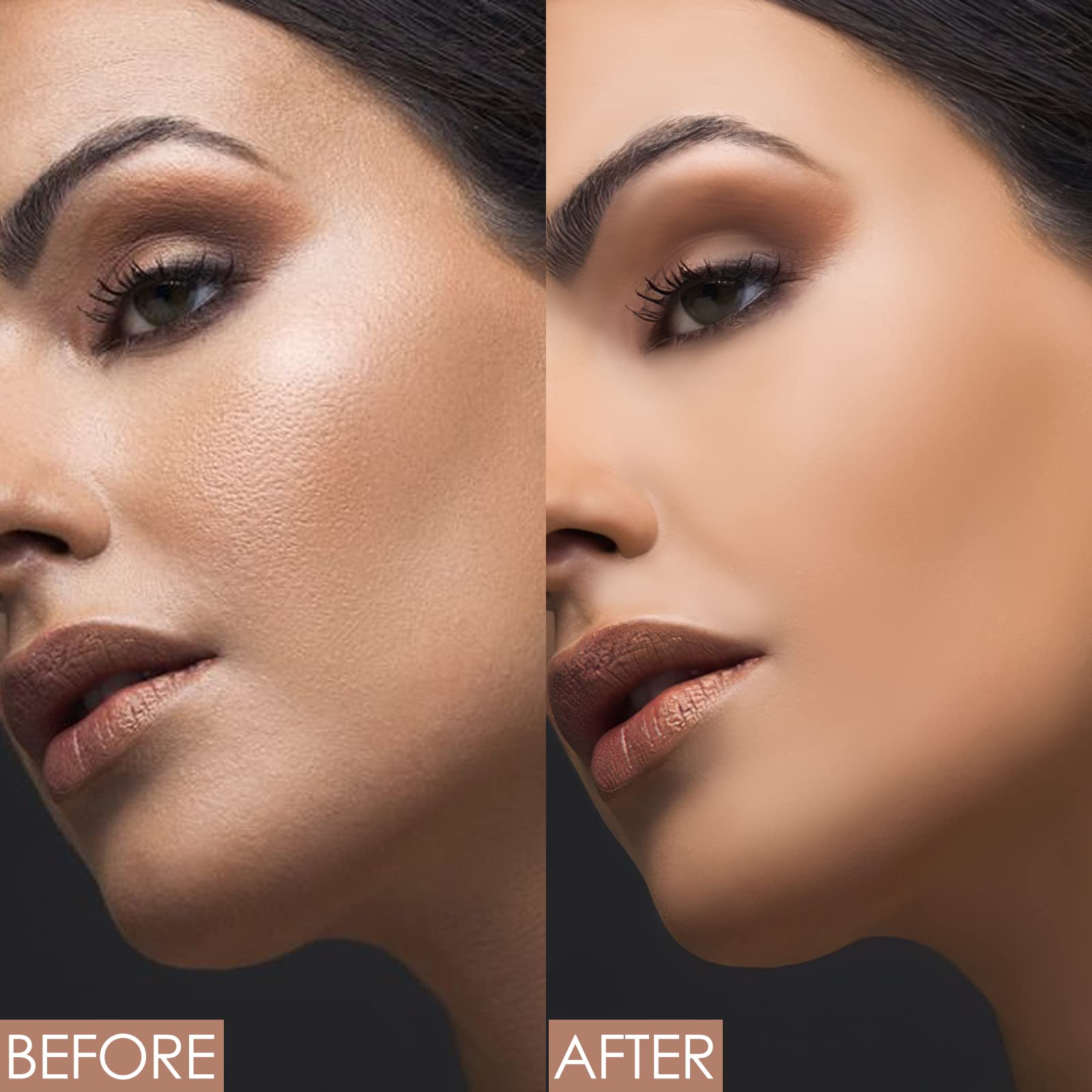 FOCALLURE Oil Control Loose Face Powder, Translucent Loose Setting Powder, Shine-Free Matte Finishing Powder, Long-lasting & Lightweight Sets Foundation Makeup, Includes Velour Powder Puff, Beige