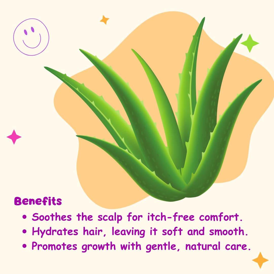 Kanica Aloe Vera & Avocado Hair Care Kit - 13.5oz Shampoo + 9.29oz Alcohol-Free Gel - Nourishing Products for Kids & All Hair Types - Paraben & Cruelty Free & Harsh Chemical-Free