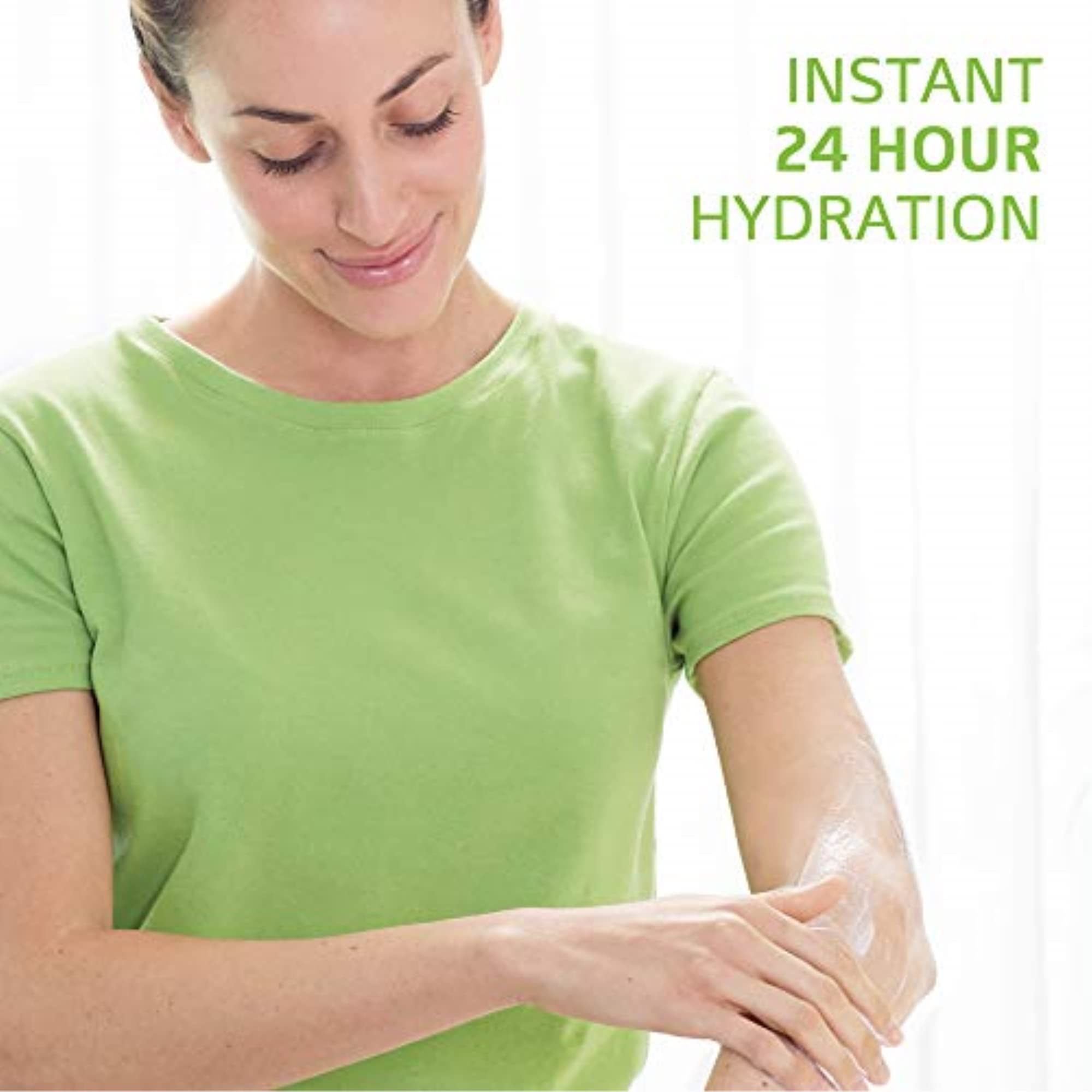 Cetaphil Body & Face Moisturizing Lotion - For All Skin Types with Vitamin E & B5 & 24hr Hydration, 20 fl oz (591 ml)