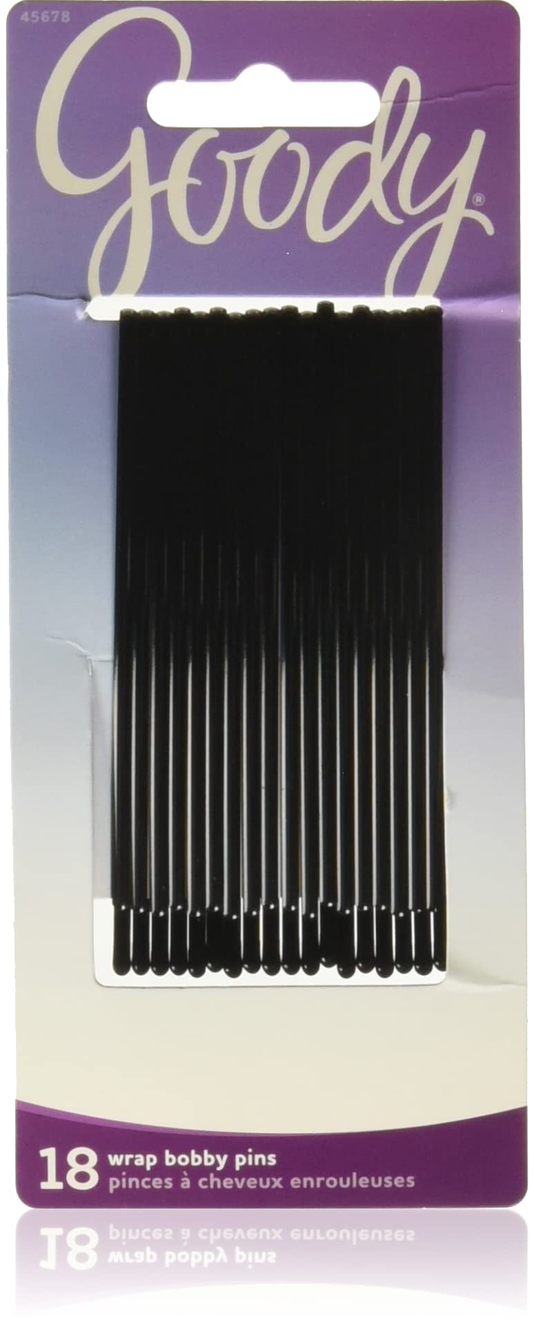 1-Pack : Goody Mosaic Perfect Wrap Curved Bobby Pins - 18 Pcs