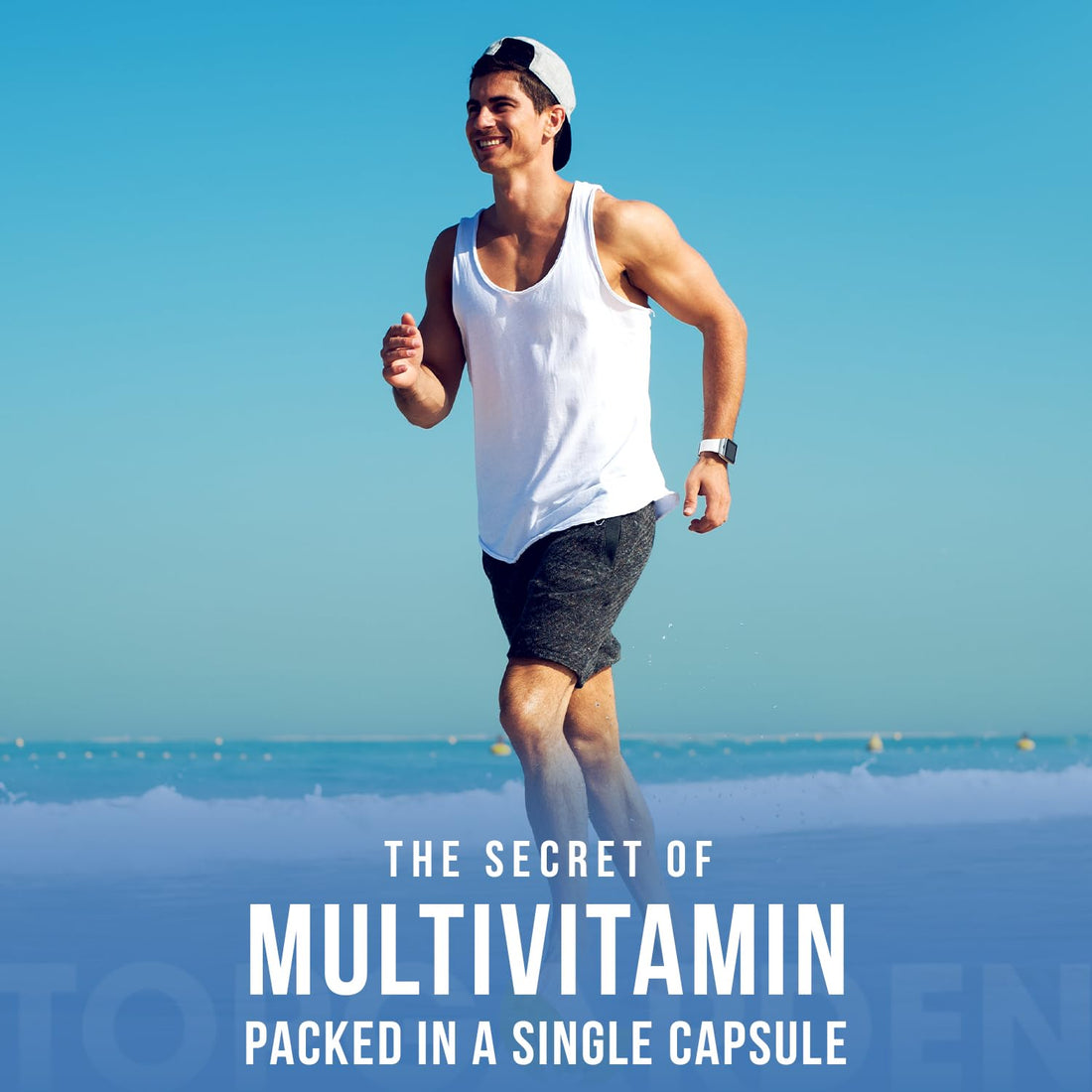 TOPGARDEN Men's Multivitamin - Essential Multivitamins & Multiminerals Supplement A, C, D, E & B12, with Zinc, Calcium, Magnesium & More for Men's Wellness Support. Boost Your Body and Mind!