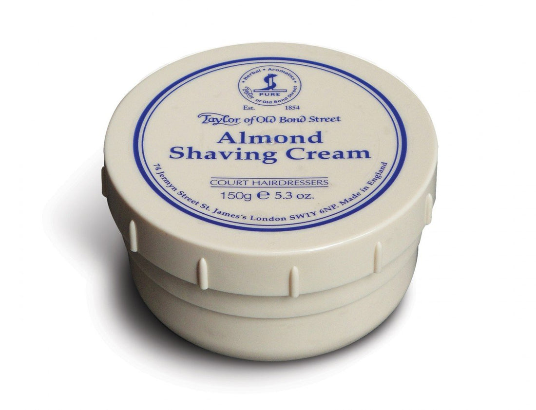 Taylor of Old Bond Street, Almond Shaving Cream Bowl, 5.3 Ounce
