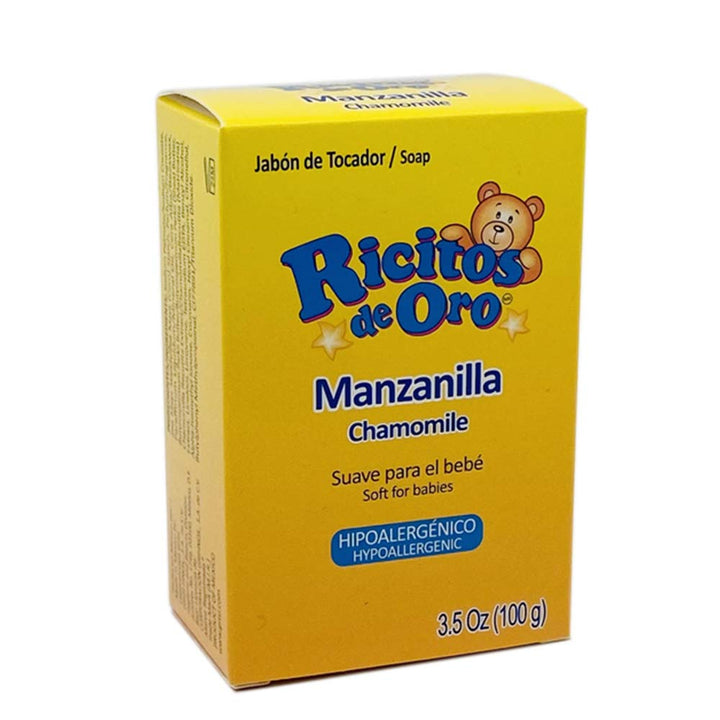 Ricitos De Oro Hypoallergenic Sensitive Baby Soap 3.5 oz