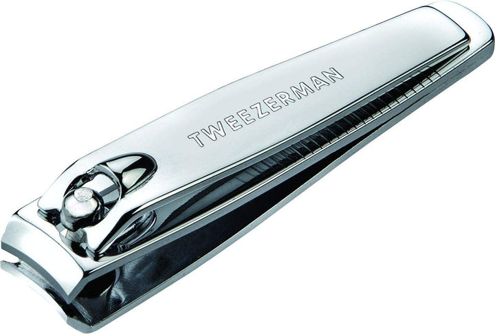 TWEEZERMAN Stainless Steel Finger Nail Clipper, 1 EA