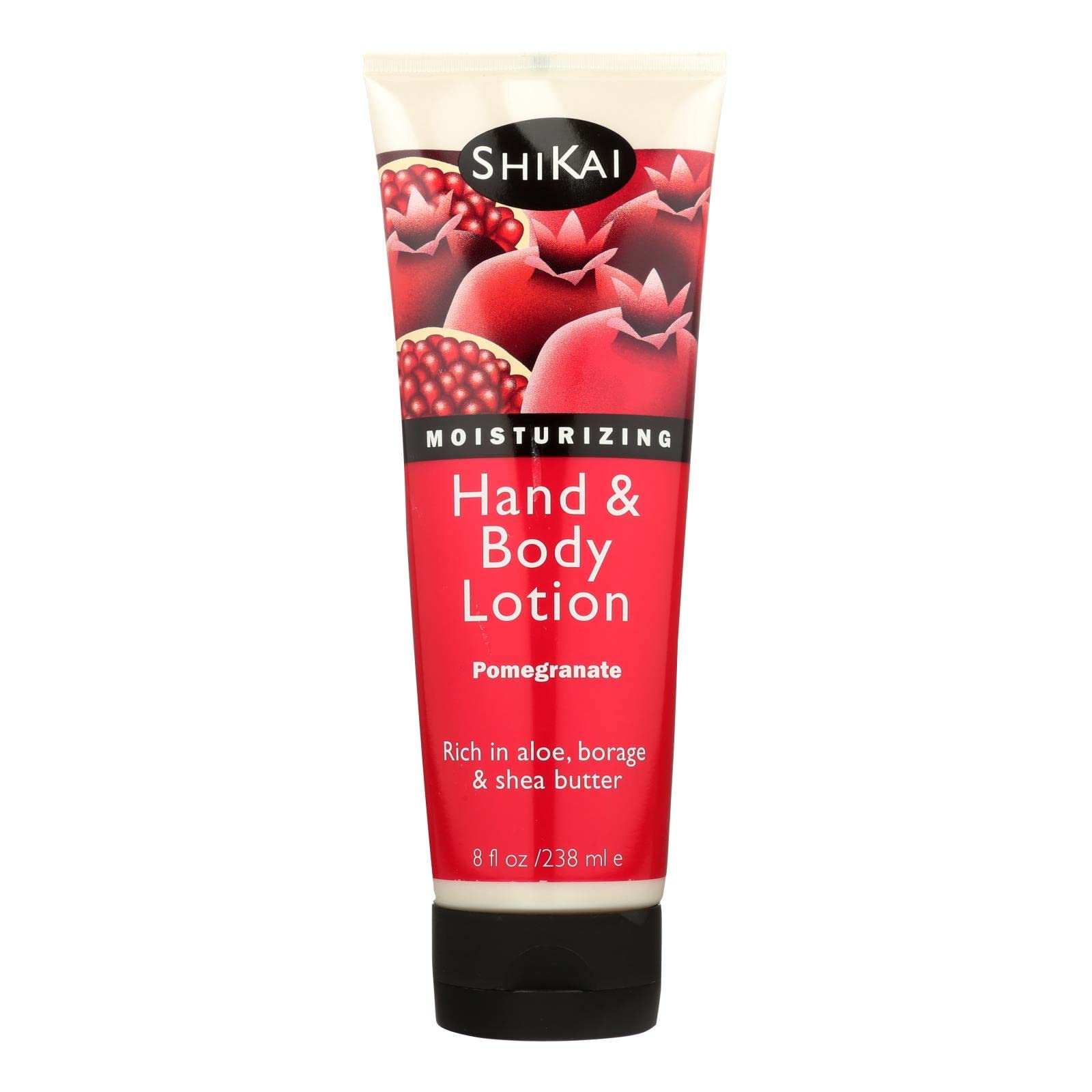 ShiKai Pomegranate Hand and Body Lotion, 8 Ounce -- 6 per case.