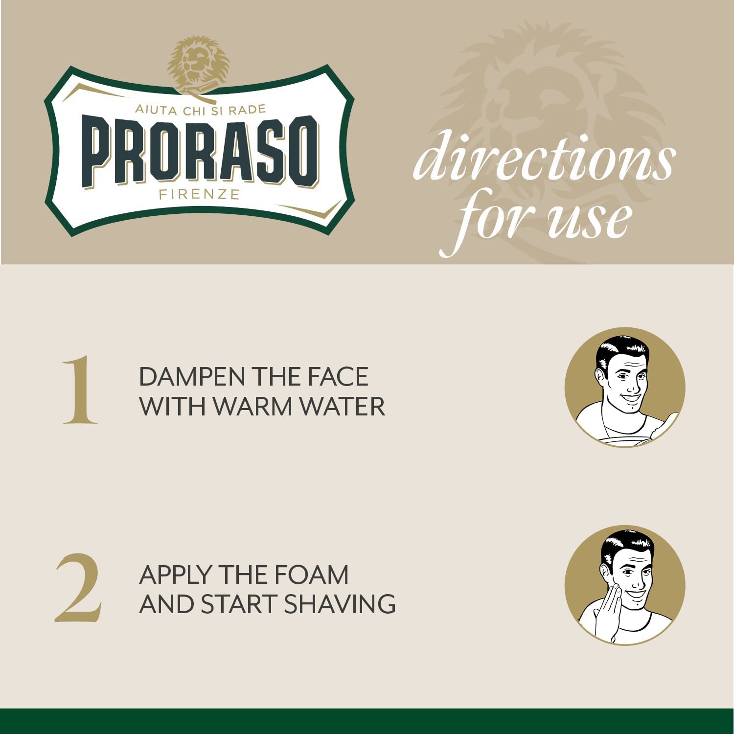 Proraso Shave Foam, Refresh, 300 Grams