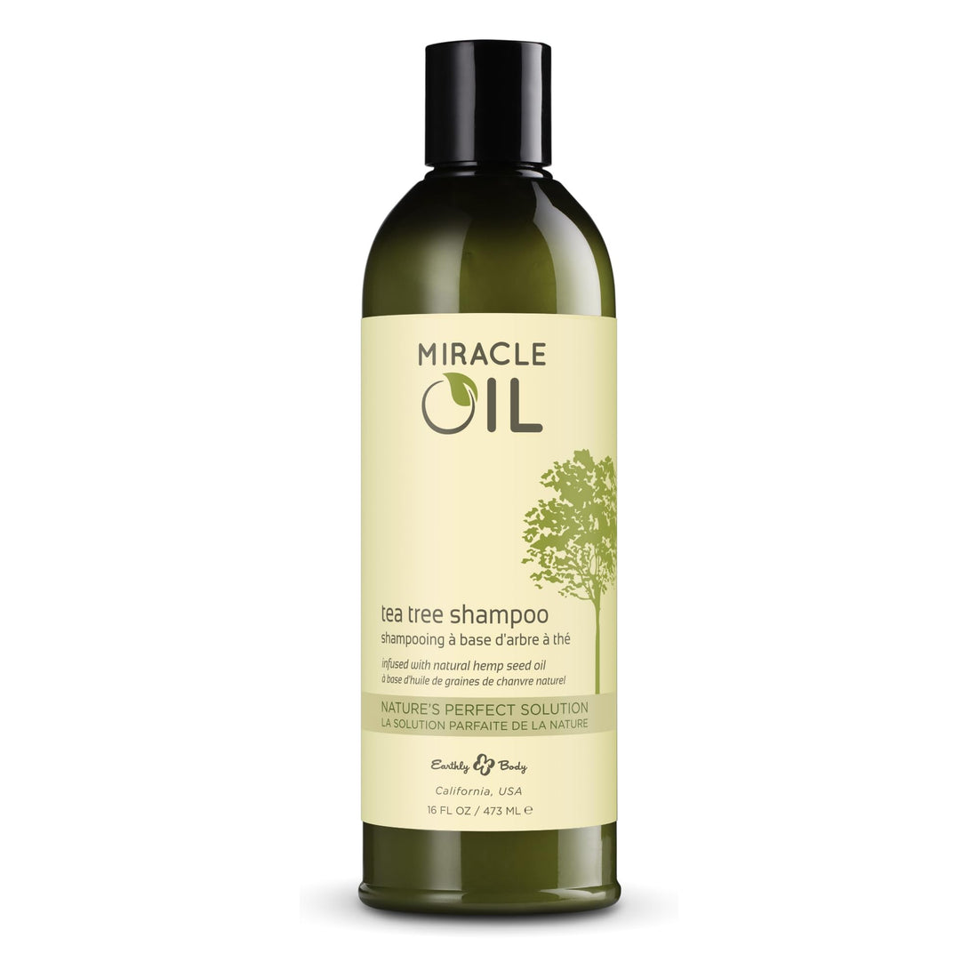 Earthly Body Miracle Oil Shampoo 16oz Tea Tree…