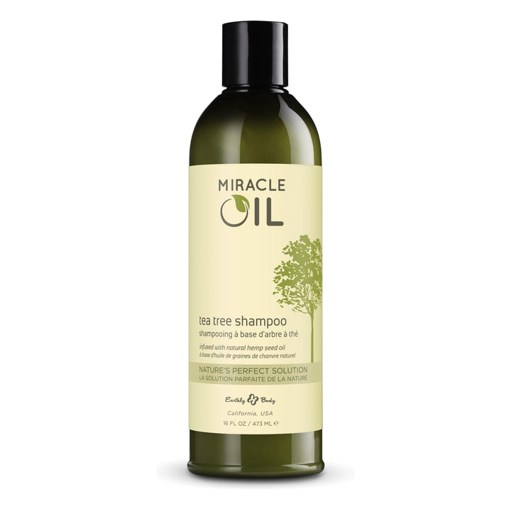 Earthly Body Miracle Oil Shampoo 16oz Tea Tree…