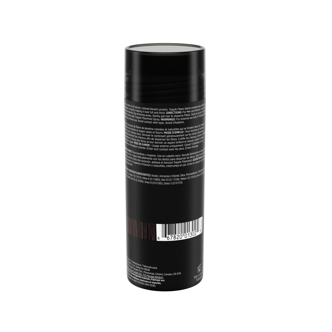 Toppik Hair Building Fibers, Dark Brown, 55g | Fill In Fine or Thinning Hair | Instantly Thicker, Fuller Looking Hair | 9 Shades for Men & Women