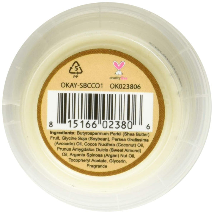 Okay Shea Ultra Moisturizing Body Butter, Coconut, 1 Ounce