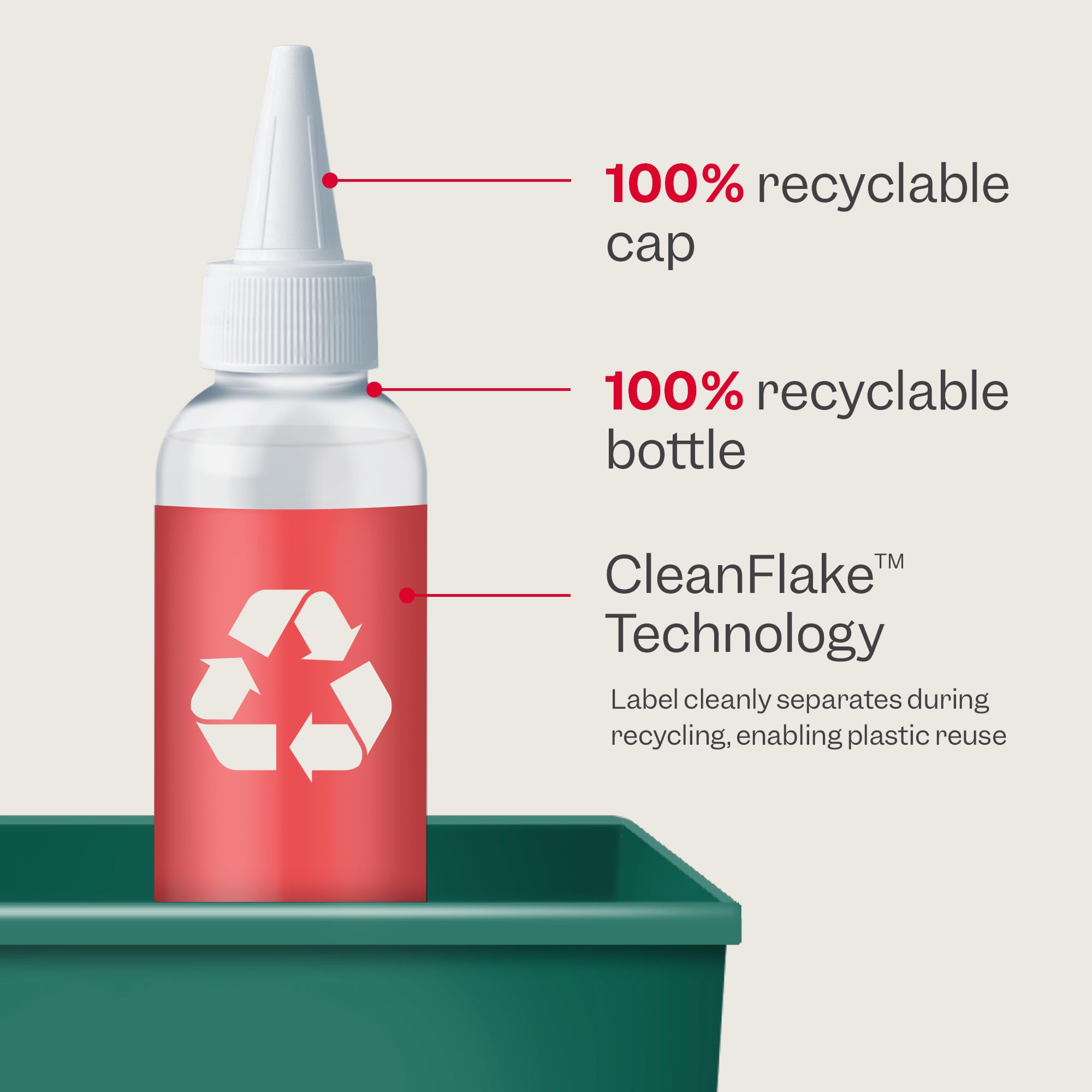 Renpure plant-based Beauty Apple Cider Vinegar Clarify + Shine Scalp Serum, 4 Fluid Oz