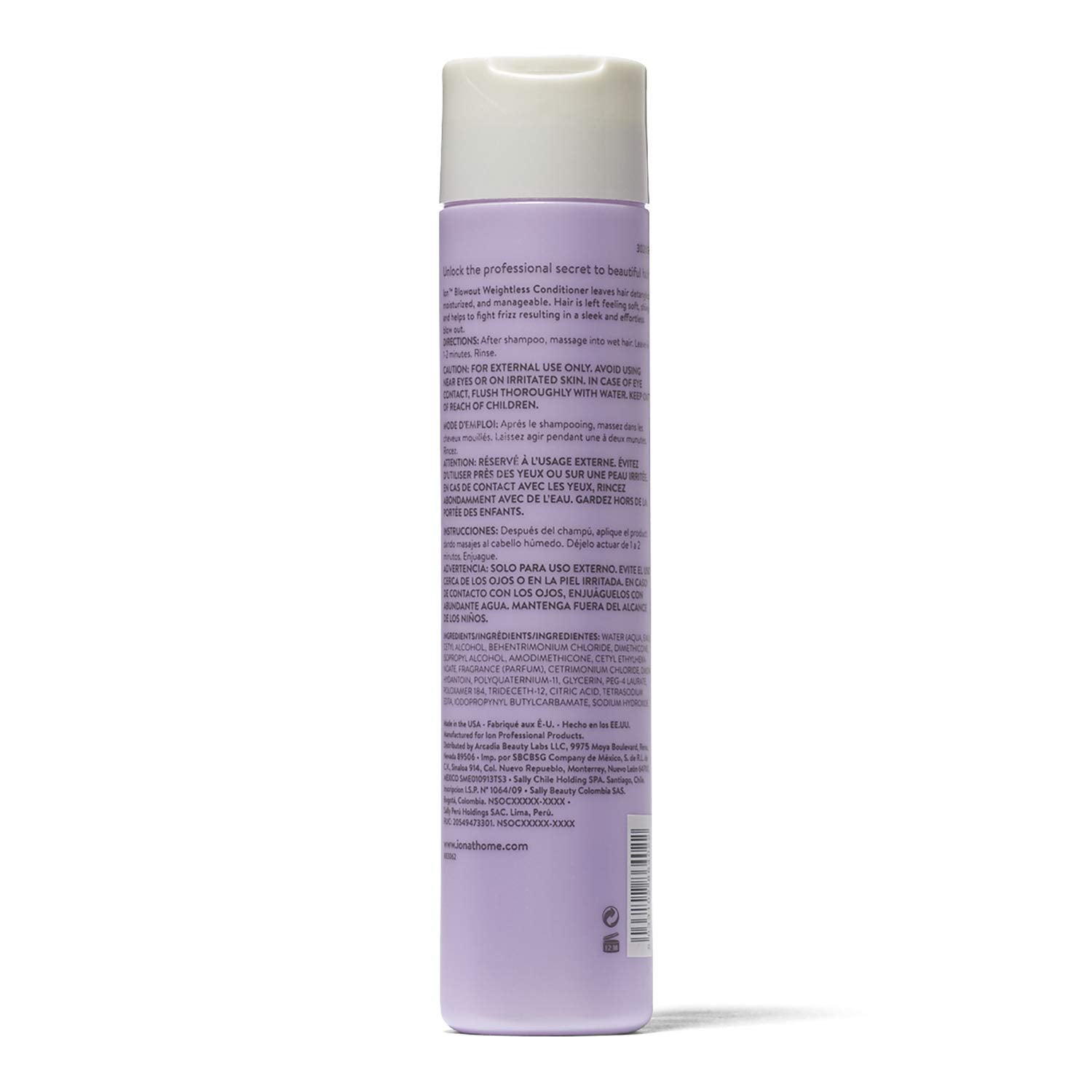 ion on Blowout Weightless Conditioner, Reduces Frizz, Improves Fullness of Hair