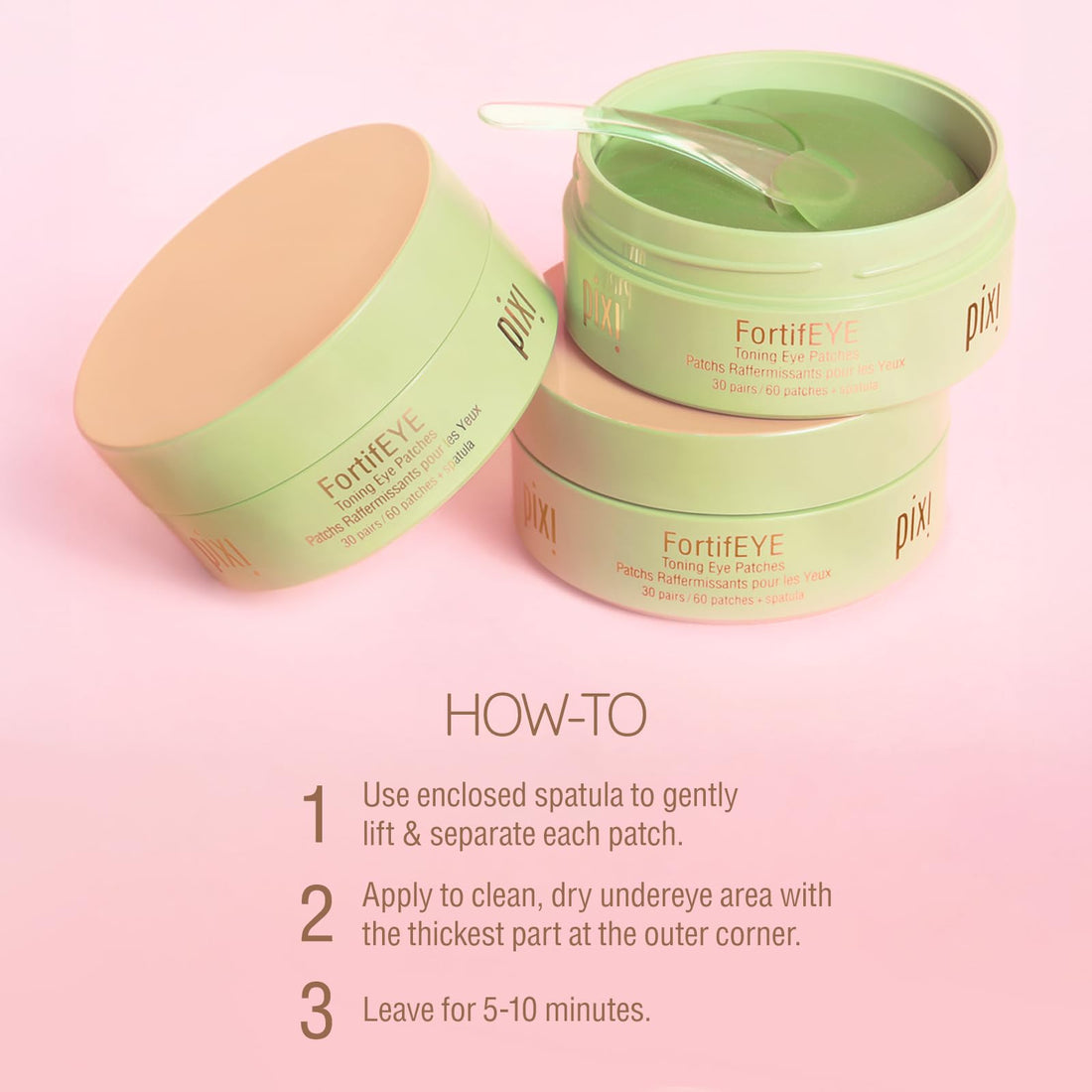 Pixi Beauty Skintreats FortifEye Firming Eye Patches 30 Pairs