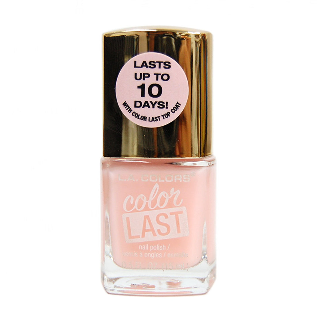 L.A. COLORS Memoir, 1 Ounce: L. A. Colors Last Nail Polish, Memoir, 1 Ounce