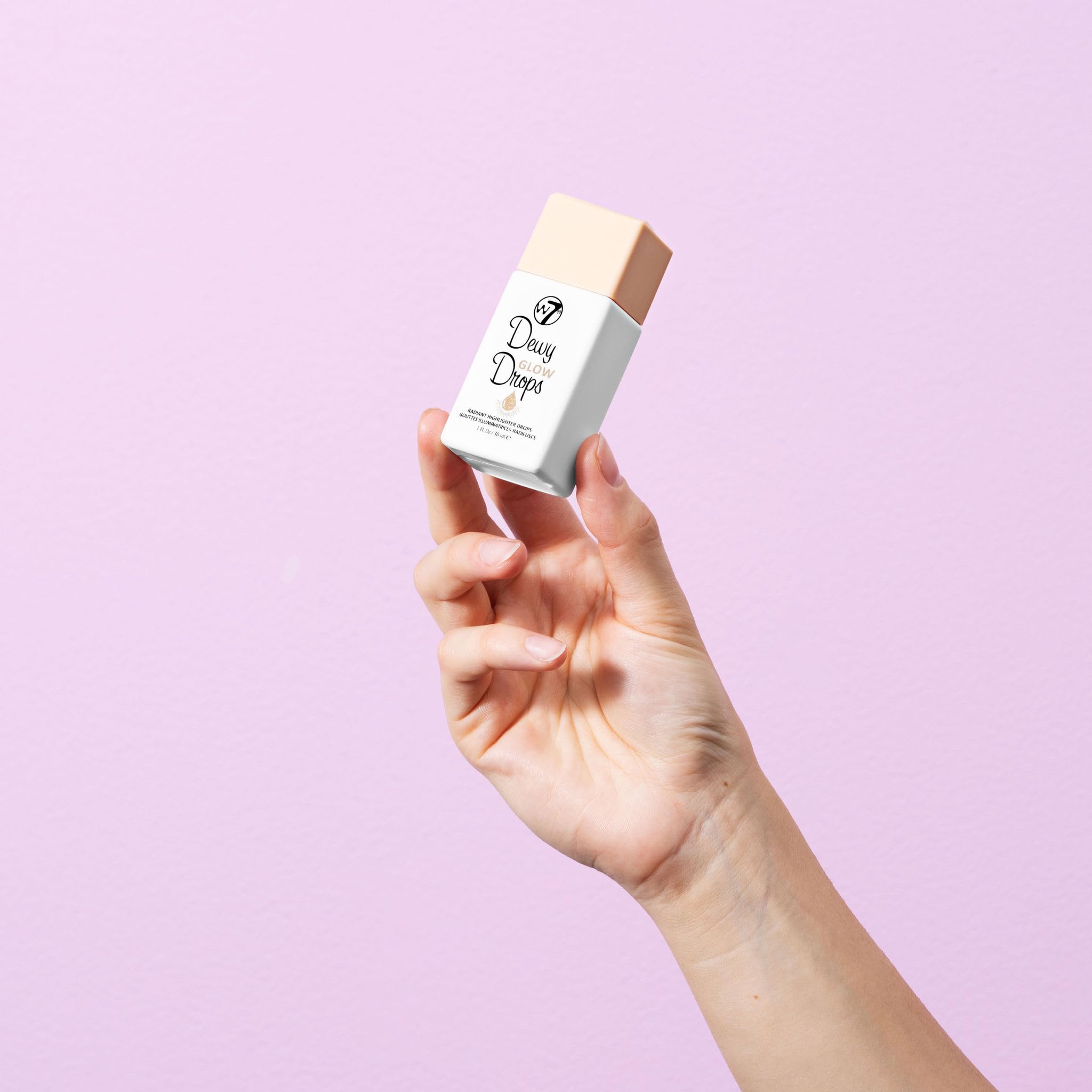 W7 Dewy Glow Drops - Liquid Highlighter Drops For Glowing Skin & A Radiant Finish
