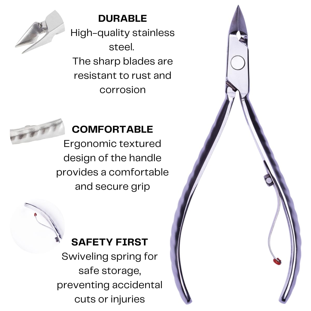 Mundial 778 - EP Professional Cuticle Nipper and Cuticle Pusher and Stick