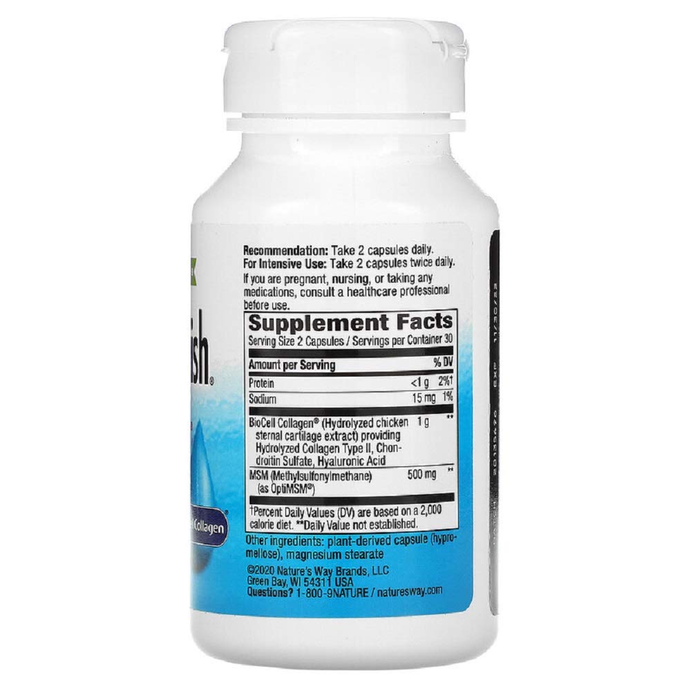 Natures Way Hydraplenish Plus MSM - 60 Capsules