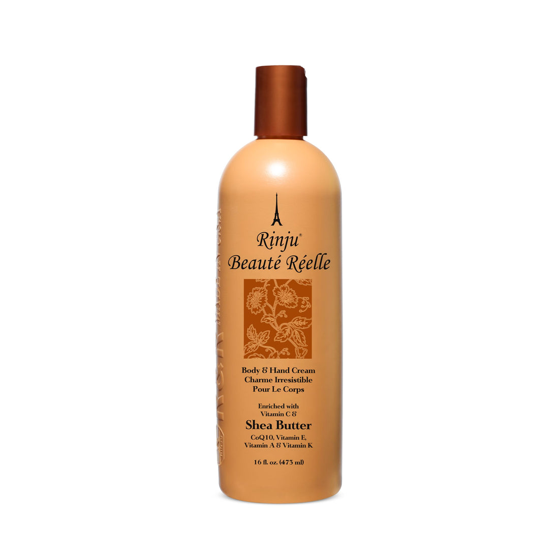 Rinju Beaute Reelle Body And Hand Lotion, 16 Ounce