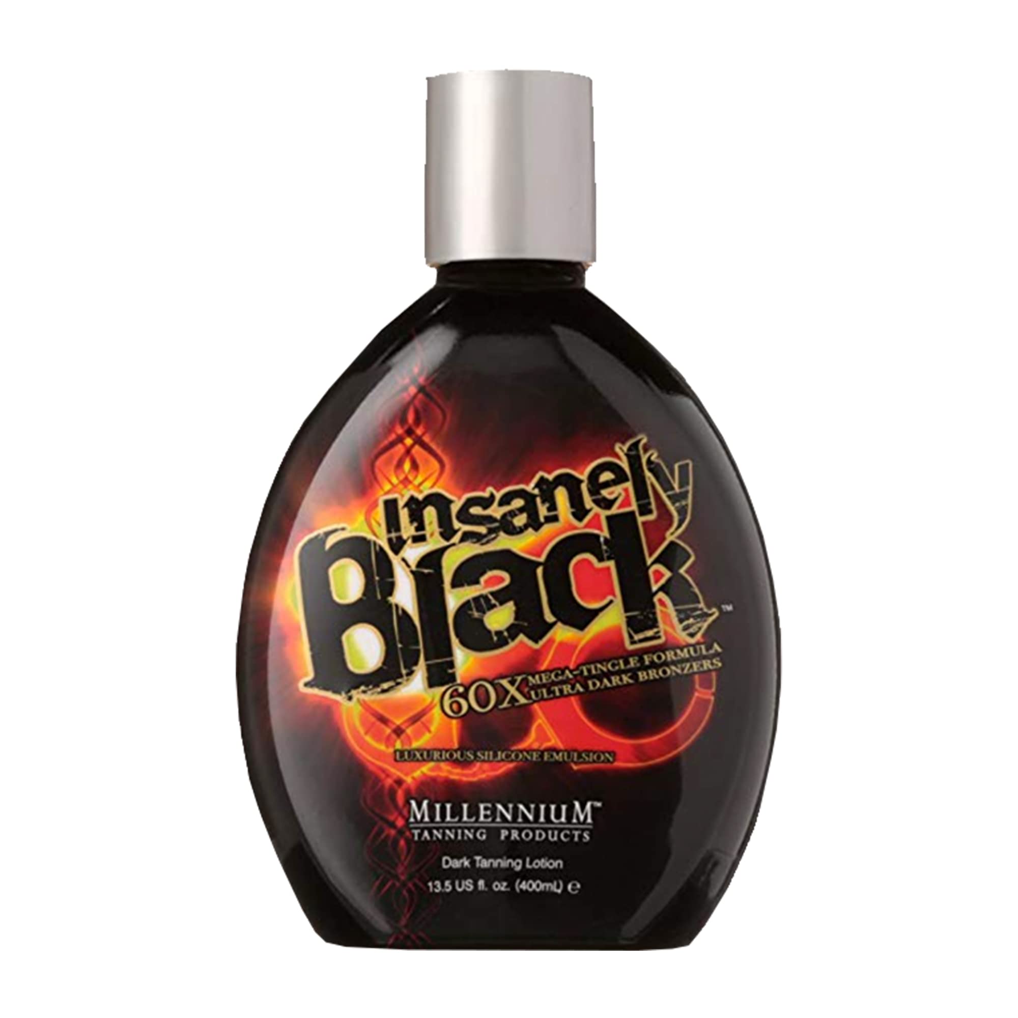 Insanely Black Hot Tingle Tanning Bed Lotion W/Bronzer 13.5 Fl. Oz. (400Ml)