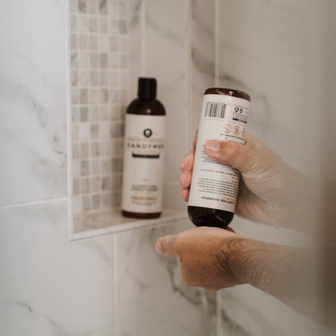 Dandymen Clarifying Shampoo with Tea Tree Oil 11.83 oz