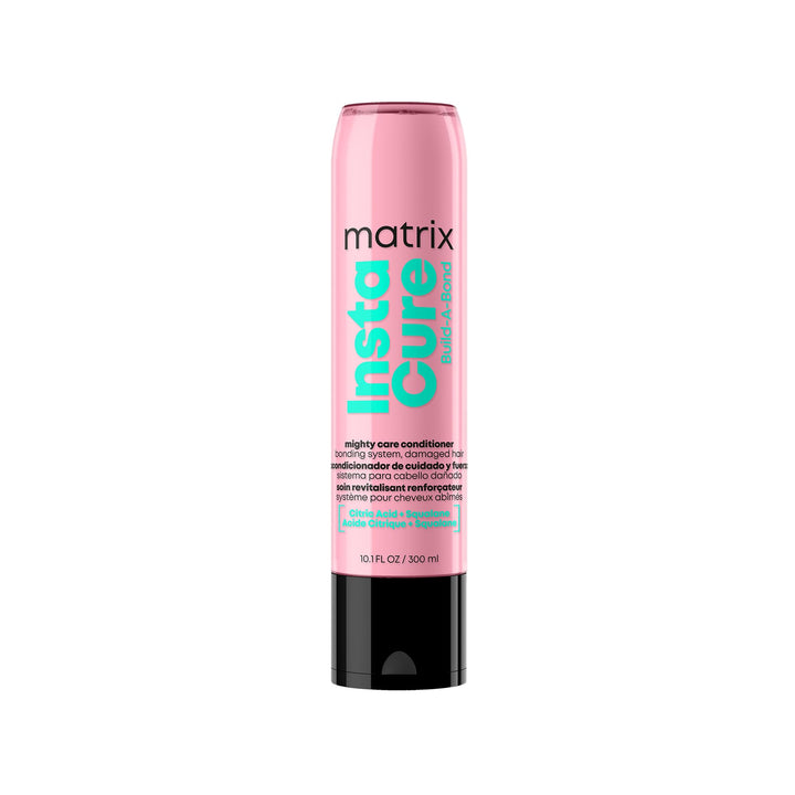Matrix Instacure Build-A-Bond Mighty Care Conditioner | Bonding Care Conditioner | Repairs Very Damaged Hair | Strengthens & Softens | Citric Acid & Squalane | Vegan, Sulfate & Paraben Free | 300ml