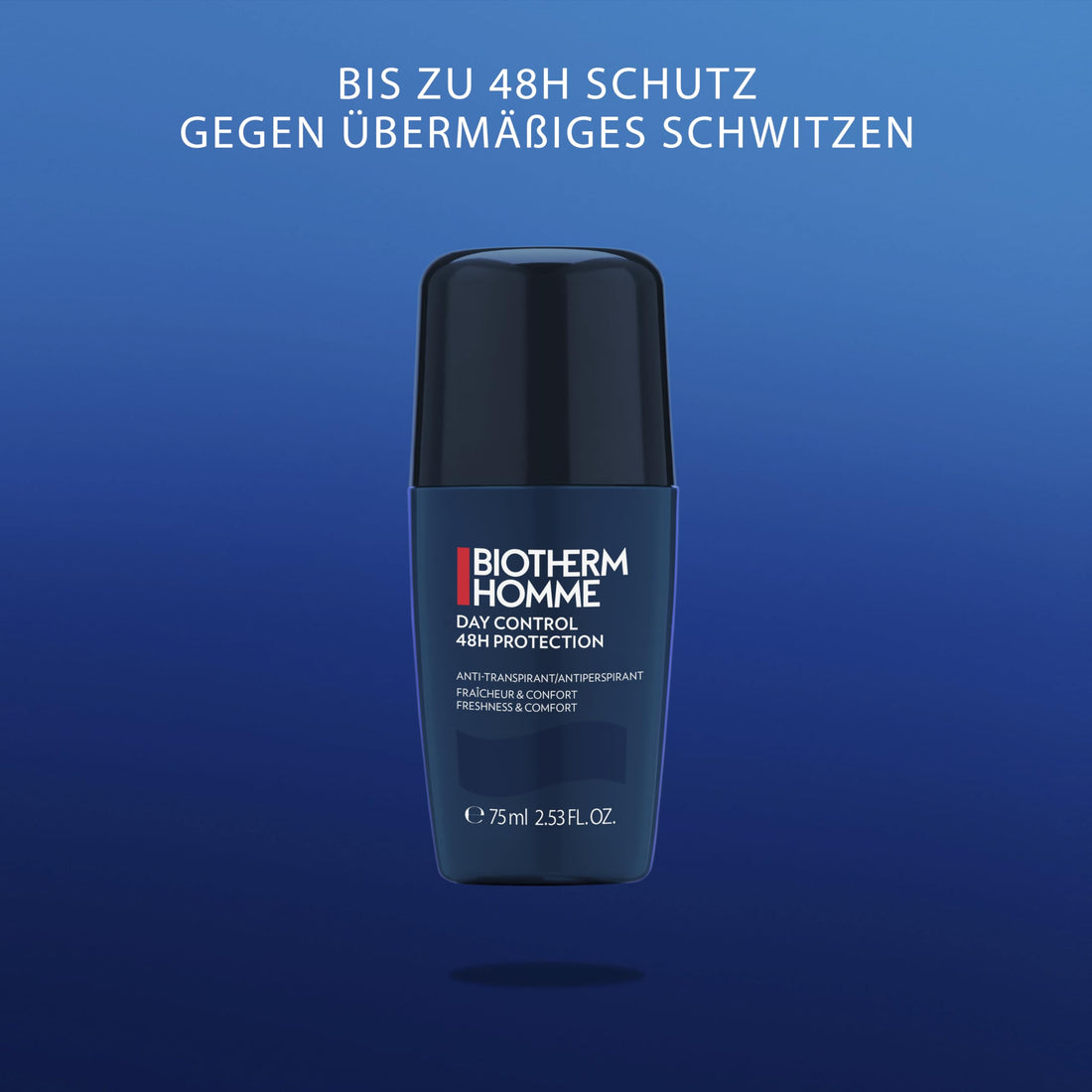 Homme Day Control Deodorant Roll-On by Biotherm 2.53 Ounce