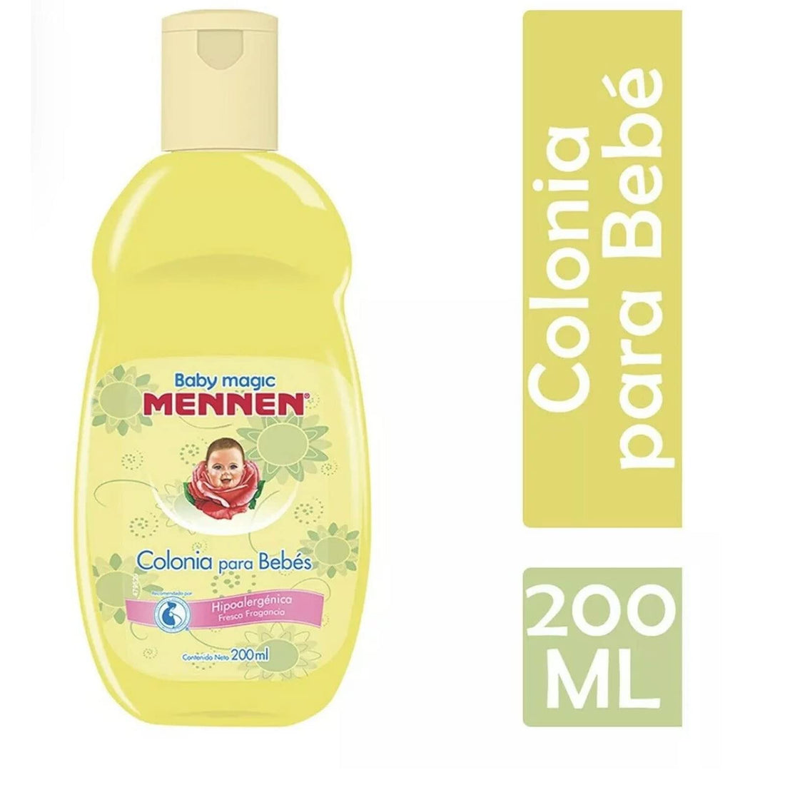 Baby Magic 2 Mennen Cologne 6.76 Fl Oz (2 Colonias Mennen Para Bebe 200 Ml)