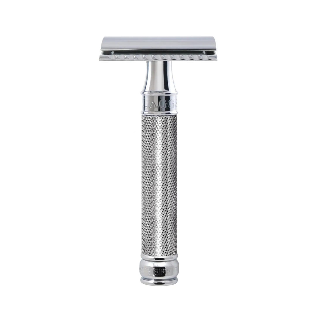 Knurled Handle De Safety Razor - De89Kn14Bl Razor By Edwin Jagger