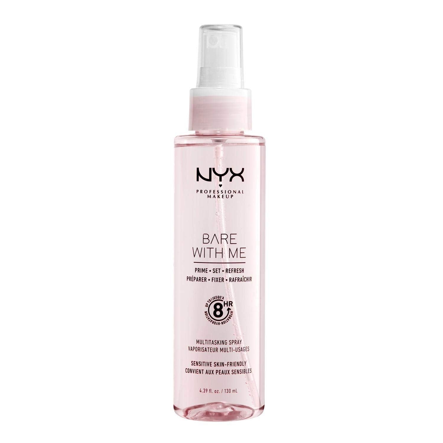 NYX PROFESSIONAL MAKEUP Bare With Me Prime, Set, Refresh, Multitasking Spray