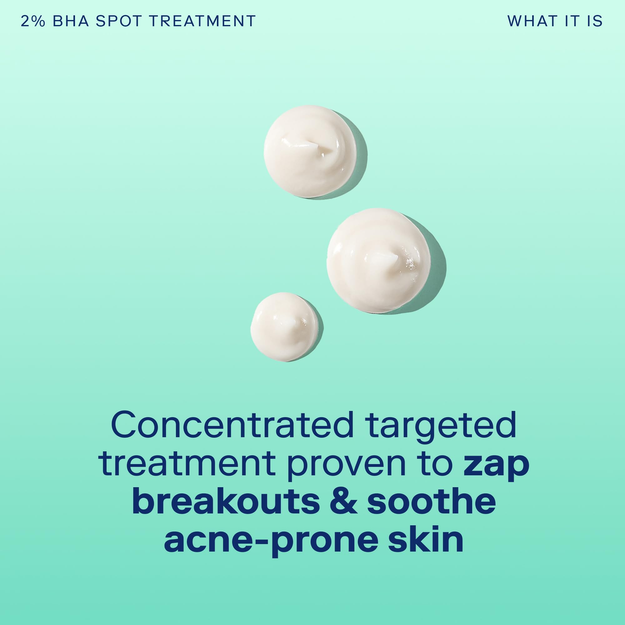 Skinfix Acne+ 2% BHA Acne Spot Treatment: Clinical-Strength, Rapid-Acting Acne Treatment that Reduces Blemish Size and Redness, Plus Prevents New Acne Pimples from Forming, 0.5 oz