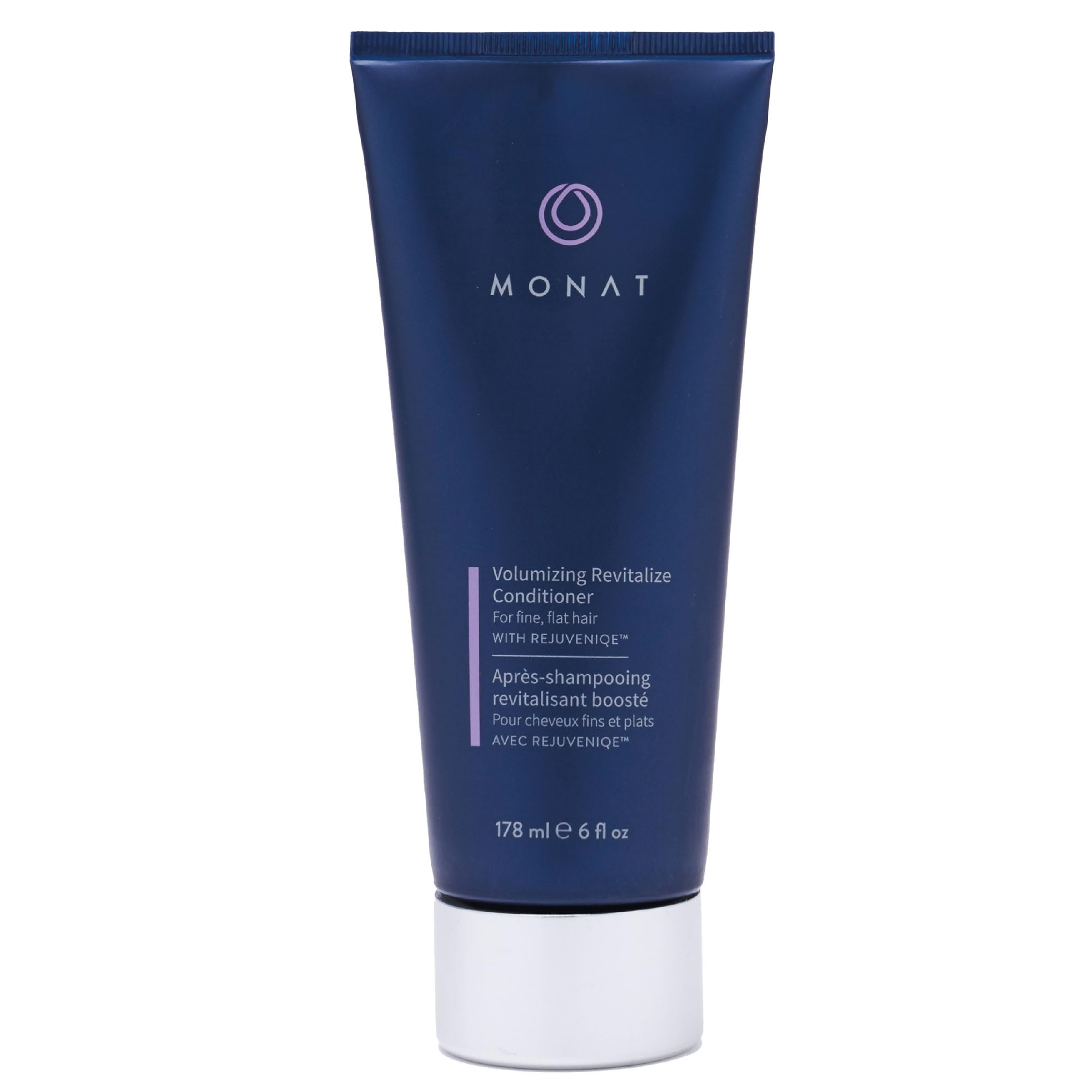 MONAT Volumizing Revitalize Conditioner Infused with Rejuveniqe - Lightweight Hair Volumizing Conditioner for Fine, Flat Hair, for Softness and Shine - Net Wt. 178 ml e 6 fl. oz.