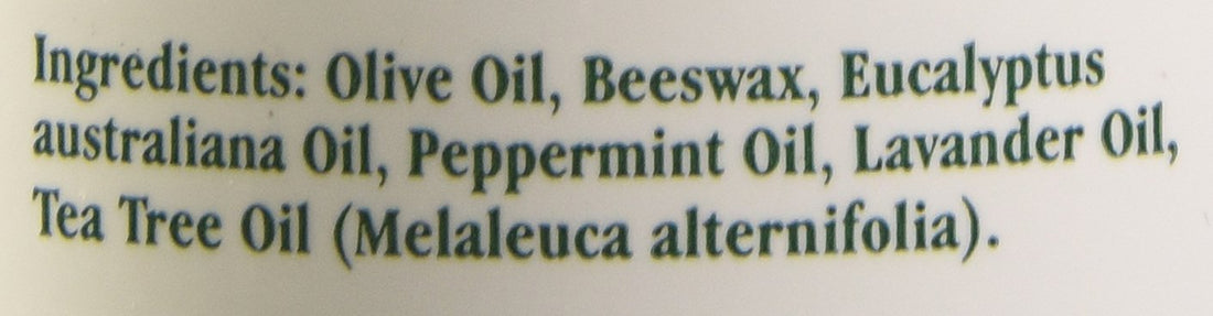 Tea Tree Therapy Eucalyptus Australian Chest Oil, Lavender Peppermint and Tea Tree, 2 Ounce,80050